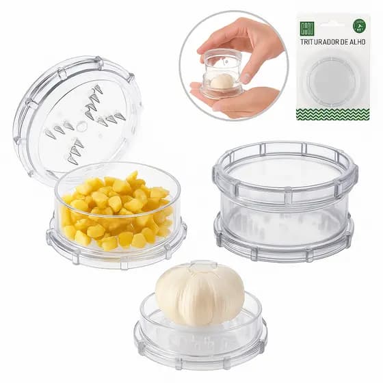 Triturador de Alho Utilidade Cozinha Poliestireno --Tokyo Design