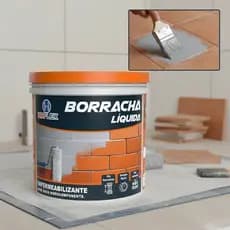 Tinta Emborrachada E Manta Líquida Branca 4kg Borracha Impermeabilizante para Parede Interna Externa