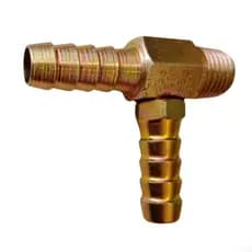 EMENDA EM TEE ROSCA 1/4 NPT X 2 SAIDAS 5/16 ESCAMA