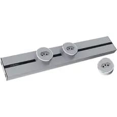 Trilho de Tomada Móvel Envio Rápido Original 8000W 32A 3 Tomadas Deslizantes 110-250V Cozinha Gourmet Pronta Entrega