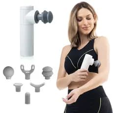 Aparelho Corporal Bivolt Para Massagem Pistola Ultra Relax Sem Fio