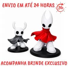 Miniaturas Hornet Silksong e Hollow Knight –  Meme "Shaw??" com Tênis / Action Figures / Decoração / Presente