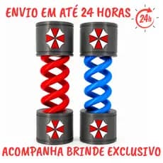 Miniaturas T-Virus Resident Evil -  Presente / Decoração