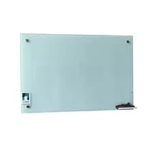 Lousa de vidro branco home office escritório empresas quadro branco 90cm X 60cm