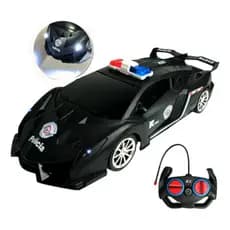 Carrinho Controle Remoto Policial Linha Premium Infantil