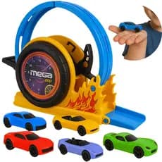 Pista Lançador Com Carrinhos 6pçs Tipo Hotwheels Looping Radical Divertido Menino Criança Infantil