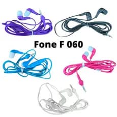 Fone De Ouvido com Microfone com Fio P2 /entrada de 3.5mm Fone De Ouvido Sem Microfone com Fio Diversas Cores- F-060 /61Altomex