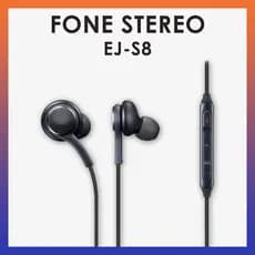 Fone de ouvido intra-auricular hmaston EJ-S8 Entrada P2 preto