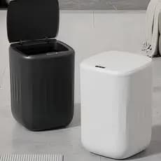 Lixeira Inteligente Recarregável com Sensor Automático 20L Banheiro Cozinha