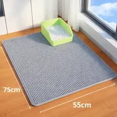 Coletor de Areia Para Gato Lavável Dupla Camada - Tapete higienico - lavavel