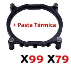 Suporte Para Cooler Intel Socket Lga 2011 Para X79 X99 X299 + Pasta Termica