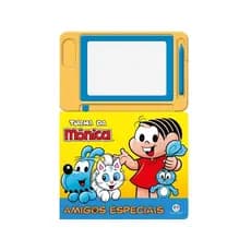 Livro com Lousa magnética Turma da Mônica - Amigos especiais