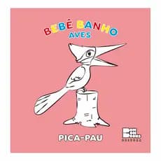 Bebê Banho Colorir: Aves