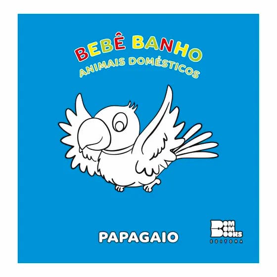 Bebê Banho Colorir: Animais Domésticos