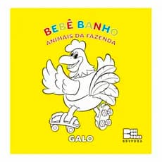 Bebê Banho Colorir: Animais da Fazenda