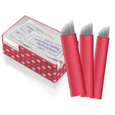 Lâmina Tebori 12 Flex Chanfrada Nano 0,18 (30 Unidades) Agulhas