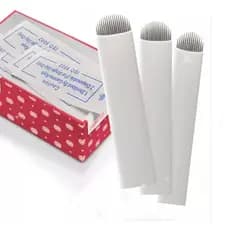 Kit 100 Laminas Para Micropigmentação 12 U Flex
