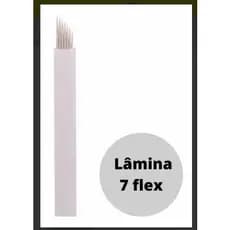 100 Laminas Para Tebori 7 Flex Agulha Microblading
