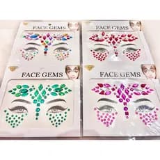 Adesivo Strass Carnaval Facial Pedra Strass para Maquiagem