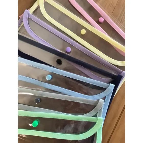 Organizador Plástico Para Documentos do Bebê