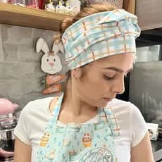 Turbante Cozinheiro Arramado com arrame