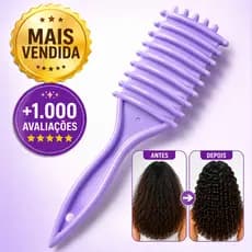 Escova Profissional Bounce Curl para Cabelos Cacheados – Define, Modela e Reduz Frizz | Envio Rápido