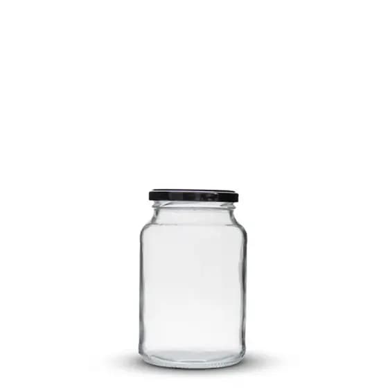 05 Pote De Vidro 600ml de Conserva,palmito,Geleia,Doce Pote de Bolo, Salada, Compota