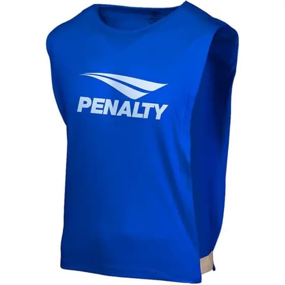 Colete Penalty Azul Juvenil para Futebol e Treino