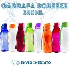 Kit 2 Garrafas Squeeze 350ml- Academia, Escolar, Lembrancinha
