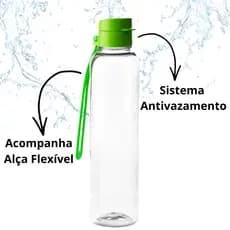 Kit 5 Garrafas Squeeze Slim- Academia, Escolar, Lembrancinha