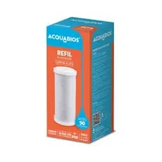 Refil Para Filtro Carbon Block Acqua 200 Acqua 7" Carvão Ativado POU Acquabios - 1003-0002