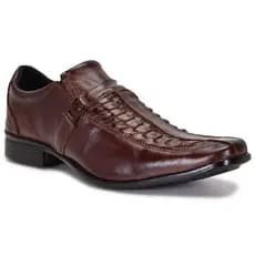 Sapato Masculino Marrom Ou Preto Em Couro Legitimo Artesanal