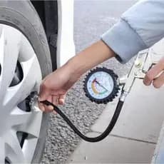 Calibrador De Pneus Analógico Com Manômetro