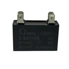 Capacitor Partida Ar Condicionado Cbb61 1,5uf 450v - Omega Original