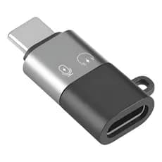 Interface P/ Microfone Lapela Lightning P/ Tipo-c iPhone 15