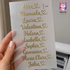 NOMES TERMOCOLANTES Personalizados 1 cm de altura Porta Joias, bolsas, sinteticos, casamentos, batizado,  FERRO PASSAR
