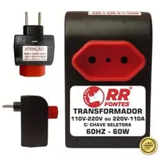 Transformador Conversor Voltagem 110v 220v 60w 110 Para 220