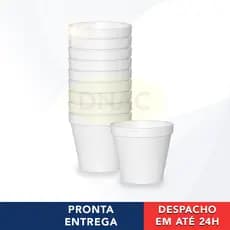 Copo De Isopor Térmico De Café 50ml a 70ml Descartável Com 25 Copos - Ultra Copos