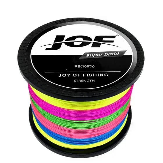 JOF 500M 300M PE Trançado Linha De Pesca 4 Strand 10-120LB Multifilament Linha De Pesca para a Carpa Fio De Pesca
