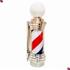 Barber Pole Big Luminária de Barbearia Poste de Barbeiro 110W 220W