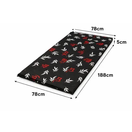 Colchonete Espuma Solteiro 188 x 78 x 5cm Para Visita Camping Praia Pescaria-envio imediato