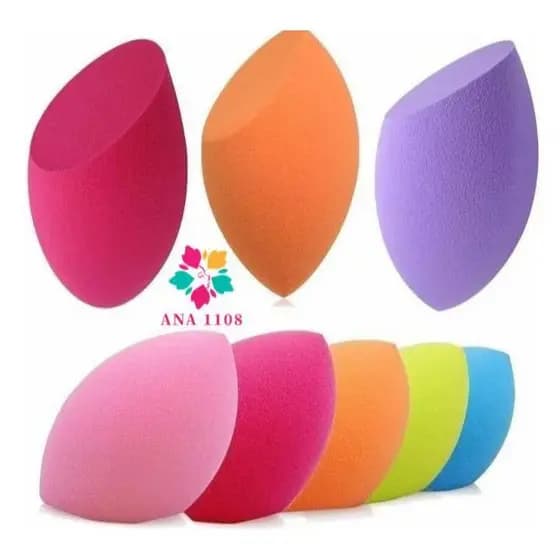 ANA1108 KIT Esponja Para Maquiagem/Esponja de Rosto Facial Maquiagem Base e Corretivo