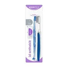 Kit Aparelho Ortodôntico Escova + Unitufo + 6 Refil Interdental Cilíndrico 3mm Powerdent