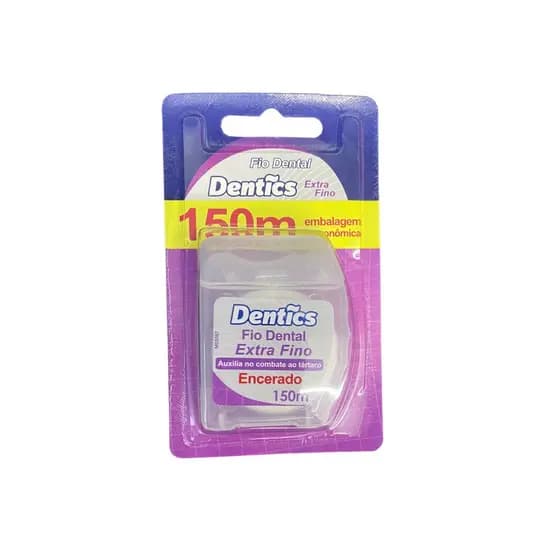 Fio Dental Extra Fino 150m - Dentics