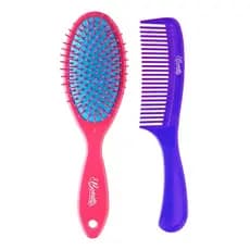 Kit Econômico 1 Escova E 1 Pente Médio - Bonitta