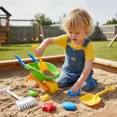 Carriola Infantil em Plástico Com Acessórios Sortido 299