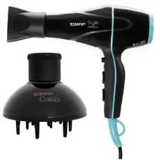 Secador Taiff Style 2000W Profissional com Difusor de Cachos Taiff Curves