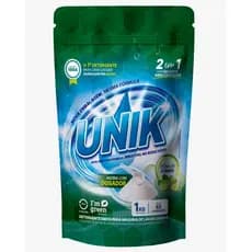 Sabão Unik Máquina Lava Louça 2em1 Mais Econômico c/ Secante Abrilhantador 1KG Limão ou S/Fragrância