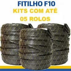 Fitilho F10 Polipropileno para Amarração e Embalagens Kits com até 05 Rolos