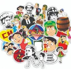 Adesivos Serie Chaves El Chavo 30 Unid 8cm